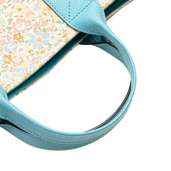 GUCCI Blue Leather Tote Bag - Picture 4 of 12